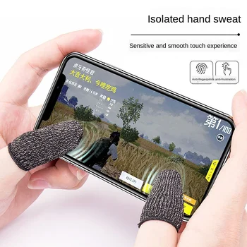 PUBG Joc Mobil Degetul Maneca Controler Touch Screen Degetul Maneca Respirabil, Anti-Transpiratie Sensibile Trage și de Obiectiv Chei