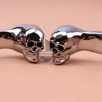 Aluminiu Craniu de Frână de Ambreiaj, Ghidon, Maneta Chrome Pentru Harley Davidson Softail XL Sportster 883 ȘI 1200 FXDWG Dyna Wide Glide