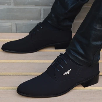 Italiană mens pantofi de moda negru de piele barbati mocasin a subliniat toe clasic barbati pantofi de nunta sapatos masculino