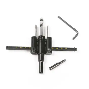 Fixmee 30mm-120mm la Îndemână Reglabil Cercul de Metal Gaura Văzut Burghiu Cutter Kit DIY Instrumente Accesoriu
