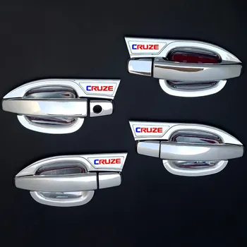 De înaltă calitate ABS Cromat Usa castron mâner Pentru Chevrolet Cruze 2009-styling Auto