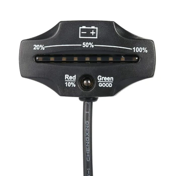 12V si 24V LED-uri Plumb Acid Baterie de Stocare Indicator Indicator Nivel Baterie Monitor pentru Cărucioare de Golf Marin Motocicleta, Camion Stivuitor