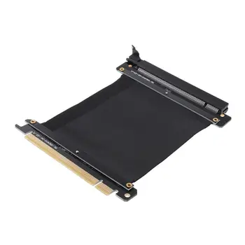 De mare Viteză PC plăci Grafice PCI Express 3.0 16x Flexibil Cablu Conector Riser Card de Extensie Port Adaptor pentru GPU cu antijam