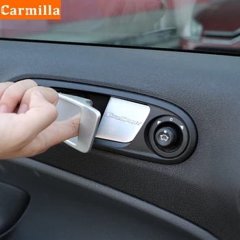Carmilla 4buc Aliaj de Aluminiu Auto Usi de Interior de Protecție Capac Castron Usi Tapiterie Autocolant pentru Ford Ecosport 2018-2020 Accesorii