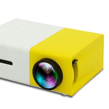 YG300 LED Mini Proiector 320x240 Pixeli Suporta 1080P YG-300 HDMI USB Audio Portabil Proiector Home Media player Video