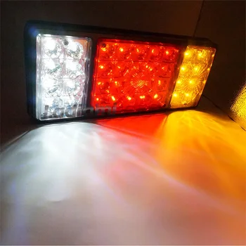 Ladiami 2 buc 36 LED Tail Light 12V Frână Spate Lampa Stop semnalizare Lămpi Auto Pentru Camioane Remorci Van Indicator Invers