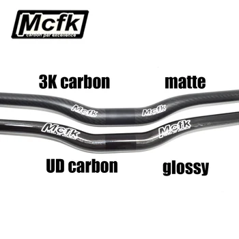 MCFK 3K plin fibra de carbon biciclete de Munte ghidon rise carbon ghidon bicicleta MTB de ciclism părți 31.8 mm 580-720mm