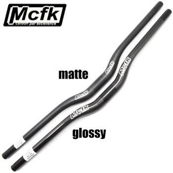 MCFK 3K plin fibra de carbon biciclete de Munte ghidon rise carbon ghidon bicicleta MTB de ciclism părți 31.8 mm 580-720mm