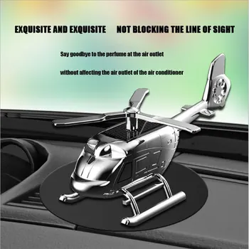 1 BUC noua creatie mașină de parfum metal solar rotativ cu elicopterul aromoterapie ornamente consumabile auto accesorii auto Parfum