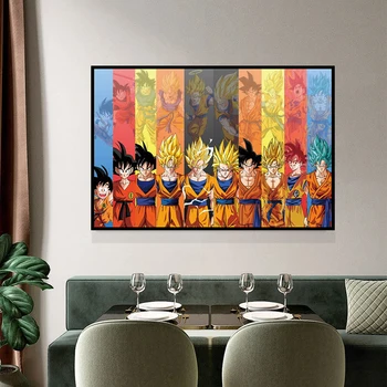 Anime Goku Super-Putere Poster Print Picture Home Decor Pictura