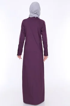 Haine islamice de tesatura de bumbac sport stil rochie Abaya din Turcia pentru vara mărfuri turcești mult dimensiunea sport stil