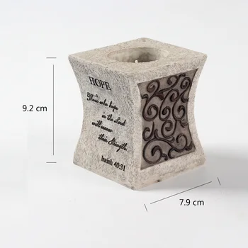 DIY Ciment Mucegai Silicon Beton Sfeșnic Mucegai
