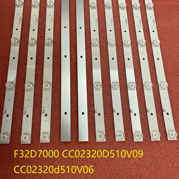 2 buc/set de Fundal cu LED Strip pentru F32D7000C TI3211DLEDDS LSF320HN08-M02 KM32K1-SX CO 01 CC02320D510V09 CC02320d510V06 32E20