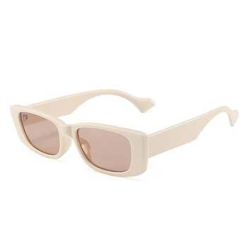 Longkeeper Retro Mic Dreptunghi ochelari de Soare Femei Uri Populare de Moda Bomboane de Culoare Ochelari de Oameni Pătrat Ochelari de Soare Nuante UV400