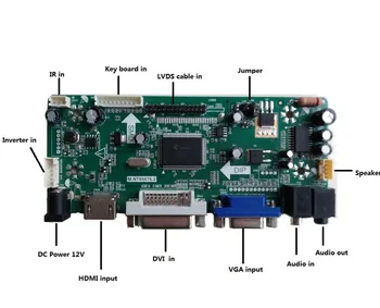 Pentru LP150X08-A3KC LCD DVI Ecran panou 1 Lămpi Controler de bord Monitor Kit VGA HDMI 15