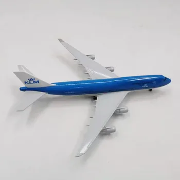 Ușor de înțeles de aviație model 20CM Airbus, Boeing B747 Royal Dutch Airlines avion aliaj model de jucărie și trenul de aterizare serie