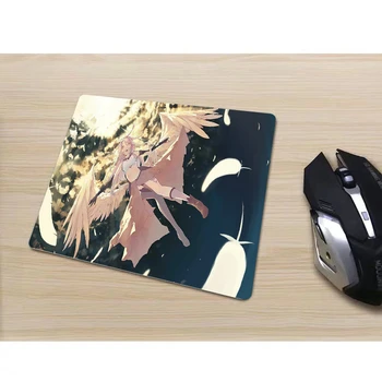 Nici un Joc nu Viata Anime Mouse Pad-uri de Dimensiuni Mici Promovare Mare 22x18cm Blocat Marginea de Cauciuc Birou Mat Non-alunecare pentru Notebook PC Soareci Mat S