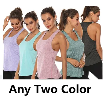 MAIJION Doamnelor Fitness Yoga Tricou Sport Respirabil cu uscare Rapida Exercițiu de Funcționare T-shirt Plasă fără Mâneci Vesta Sexy Femei