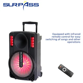 Portabil USB Bluetooth Waterproof Tv Muzica Karaoke Boxe de Exterior de 10 Inch, Sistem de Sunet Audio de Acasă Cenima Built-in Microfon