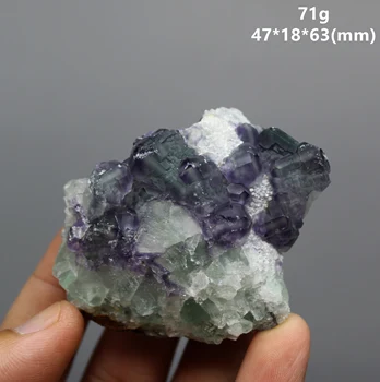 Naturale rare fluorit cluster de cristal mineral exemplare Pietre și cristale de Vindecare de cristal