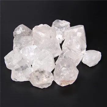 50 G Alb Cristal Clar Naturale Litru 20-35 mm Dur Formă Neregulată Energie de Vindecare Rock Piatră Minerală Pentru a Face Bijuterii DIY