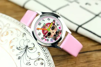 LOL Surpriză 2020 nouă surpriză papusa pentru copii ceas drăguț fată de desene animate cuarț ceas electronic luminos deget ceas