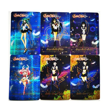 18pcs/set Sailor Moon Starlight Bronzare Sexy Fete Jucarii Hobby-uri Hobby-ul de Colecție Anime Joc de Cărți de Colecție
