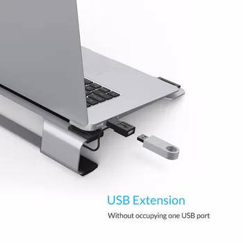 ORICO Aluminiu Suport pentru Laptop de Răcire Pad Portabil de Gaming Notebook Cooler Stand Titular Pentru mac Laptop Notebook