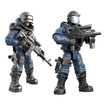 În 2020, Noul Call of Duty Militare blocurile 1:35 Soldați SWAT Cifre Arme militare, Arme de Seturi Model de Păpuși Cărămizi Jucării pentru Băiat
