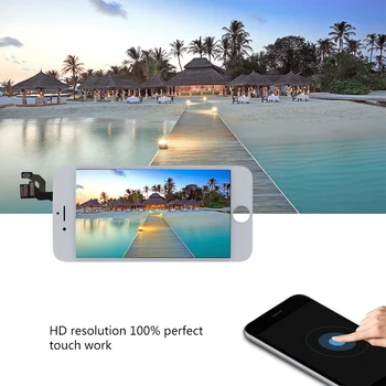 Credință AAA Ecran pentru iPhone 6 Complete de Asamblare LCD, Cu acces Gratuit la geam si truse de scule & transport gratuit