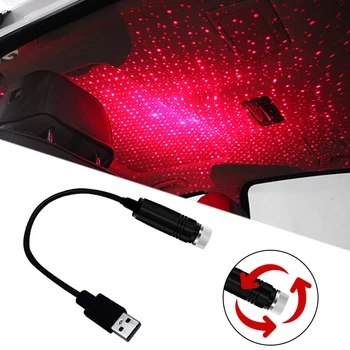 USB Înstelat Ambient Star Light DJ Atmosfera de Crăciun Auto Accesorii de Interior pentru Toyota TRD Corolla, Camry Judit Yaris Prado