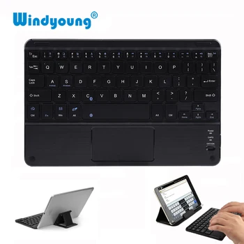 Atingeți Wireless Bluetooth Tastatură Pentru Android Tablet PC, Laptop Universal Portabil Mini fără Fir Bluetooth Tastatura Cu Touchpad