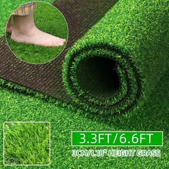 3cm Gros Gazon Artificial gazon artificial Interior Și în aer liber, Peisaj de Grădină/Decorare Podea Poate Fi Folosit Pentru Golf/Teren de Fotbal