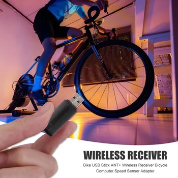 ALLOYSEED Bicicleta Cronometru Stick USB ANT+ Wireless Receptor Biciclete Calculator Ciclu Adaptorul de Date de Viteză Senzor de Cadență