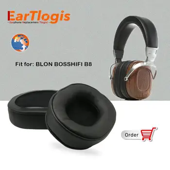 EarTlogis Inlocuire Tampoane pentru Urechi pentru BLON BOSSHIFI B8 B-8 Cască Părți Earmuff Acoperă Pernă Cupe Perna