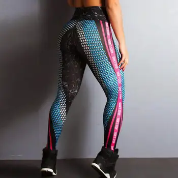 2020 Yoga Jambiere Pantaloni Sport Femei Colanti De Fitness Legging Fără Sudură Digital Sport Pantaloni Elastic Femei Pantaloni Sport