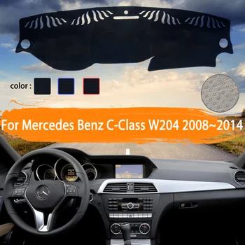 Pentru Mercedes-Benz C-Class W204 C-Klasse C180 C200 C220 C250 C300 Tabloul De Bord Mat Acoperire Parasolar Dashmat Covor Accesorii Auto