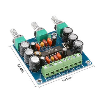AIYIMA XR1075 Preamlifier Amplificator de Sunet Bord BBE Digital Audio Processor Preamp Ton de Ajustare Pentru TDA7850 Amplificator de Putere