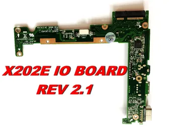 Original Pentru ASUS X202E AUDIO USB CARD SD BORD X202E IO BOARD REV 2.1 testat bun transport Gratuit