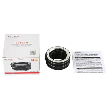 Viltrox Auto Focus Macro Extensie Tub Adaptor Obiectiv pentru Canon EF EF-S lens pentru EOS M EF-M M2 M3 M5 M6 M10 Adaptor de Montare DG-EOS M