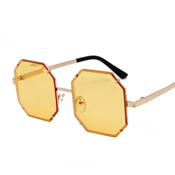 HBK Moda ochelari de Soare Patrati Modis Unisex Oculos De Sol Feminino 2019, Femei de Lux de Brand Designer de Ochelari de Soare UV400 Vintage