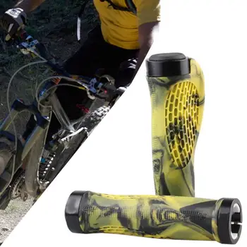 1Pair Biciclete de Munte Biciclete de Praf Capace de Ghidon Capace de Protecție de Blocare Grip Instrumente de Echitatie MTB Prindere Biciclete, Accesorii Si Piese