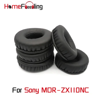 Homefeeling Tampoane pentru Urechi Pentru Sony MDR ZX110NC MDR-ZX110NC Pernițe Rotunde Universal Leahter Repalcement Părți Pernuțe