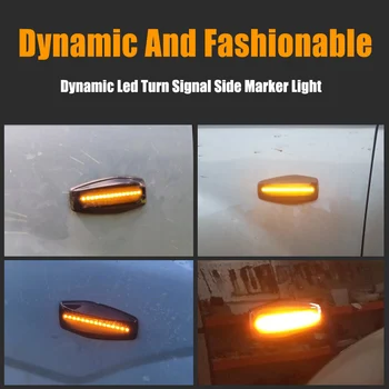 Pentru i10 Hyundai Elantra Sonata Getz XG Tucson Terracan Coupe Dinamic Turn Semnal de Lumină LED-uri de poziție Laterale Secvențială, Lampa de Semnalizare