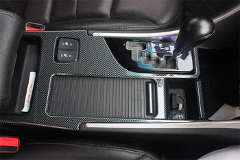 Pentru perioada 2011-Hyundai Sonata 8 Gen Negru Piersic cadru de lemn Radio Panoul de Bord Mount Trim Retehnologizare Kit Spoilerul Fata Surround Cadru