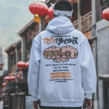 2020 noua moda bărbați imprimate hip-hop hanorac casual hoodie streetwear bărbați și femei vrac Harajuku demon tricou