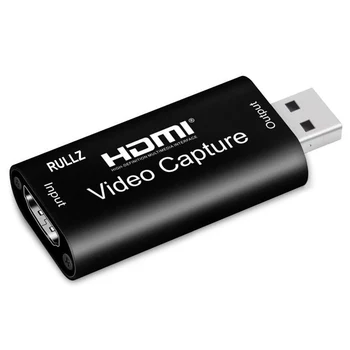 Rullz 4K Video cu placa de Captura USB 3.0 2.0 HDMI Video Grabber Record de Box pentru PS4 Jocul DVD Video Camera Înregistrării de Live Streaming