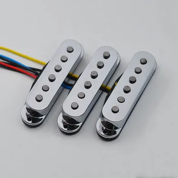 Single Coil magnet Ceramic Eșalonate Sus Preluare Chitara Electrica Preluare Gât/de Mijloc/Pod 50/50/52mm pentru Chitara de mai Multe Culori
