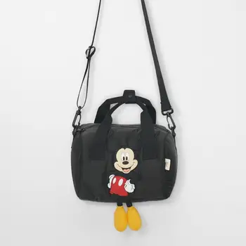 Disney noua moda nailon geantă de umăr fete pungă mică de desene animate mickey casual messenger pungă de cumpărături de telefoane mobile sac