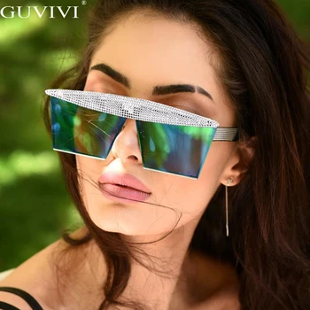 Steampunk Pătrat ochelari de Soare Femei Punk Vintage Men 2020 Apartament de Lux de Moda de Top de Metal Shades ochelari de Soare UV400 Ochelari de Oameni